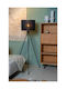 Lucide Lightning Floor Lamp H142xW55cm. with Socket for Bulb E27 Black
