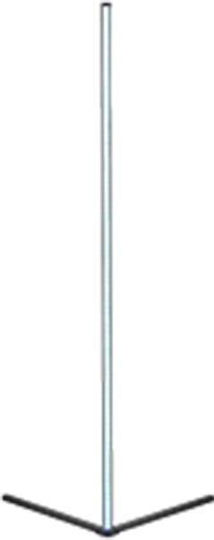 Trio Lighting Level LED Stehleuchte H141xB43cm. mit RGB Licht Schwarz