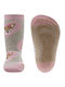 Ewers Kinderstrümpfe Hausschuh-Socken Beige