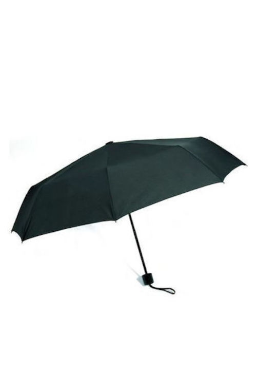 Benzi Umbrelă de ploaie Compact Neagră