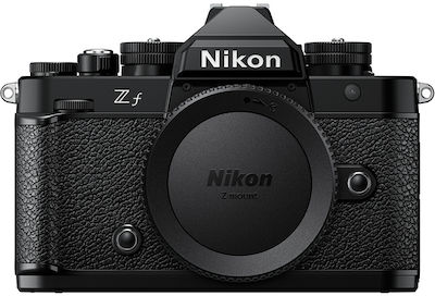 Nikon Mirrorless Φωτογραφική Μηχανή Z f Full Frame Body Black