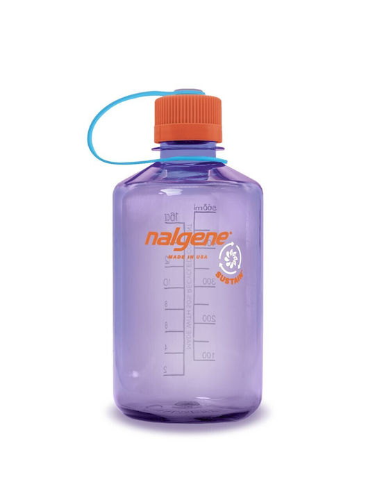 Nalgene Plastic Water Bottle 500ml Purple