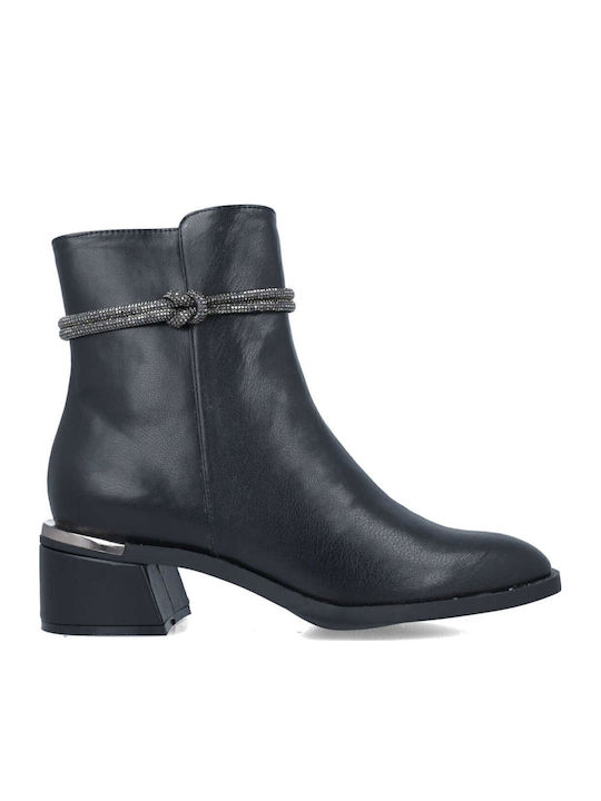 Stiefeletten Damen Schwarz