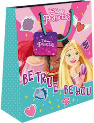 The Littlies Paper Bag for Gift with Theme "Disney Princess" Pink 33x10x45cm.