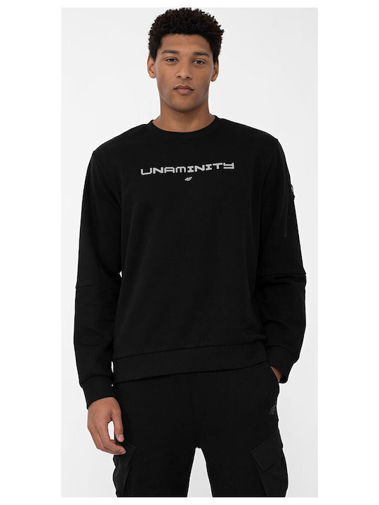 4F Herren Sweatshirt Schwarz