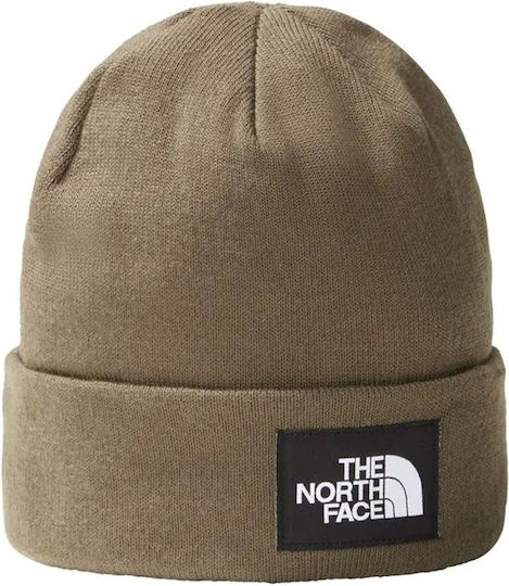 Beanie Unisex Beanie Knitted New Taupe Green