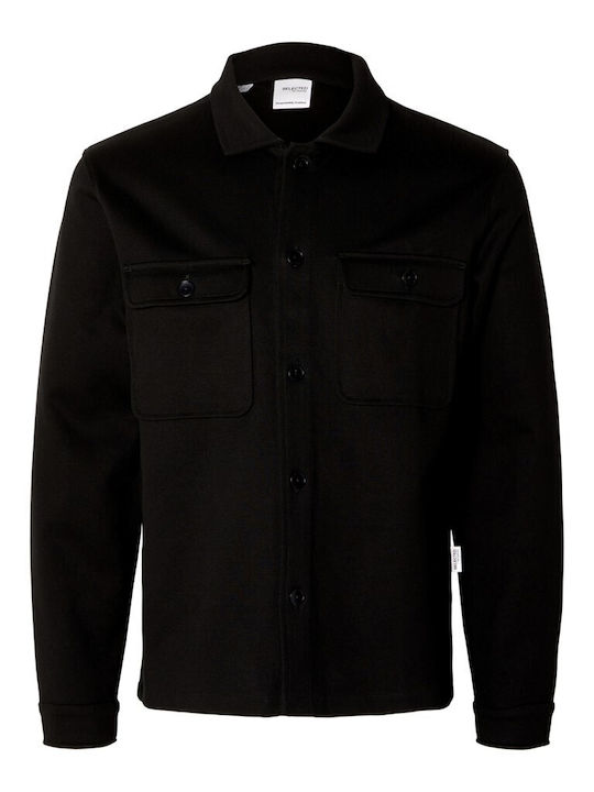 Selected Men's Shirt Long Sleeve Black