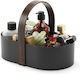 Umbra Kosmetikorganizer Schwarz 31x23x20cm