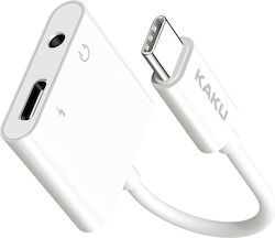 KAL Electronics KSC-353/TC 2 USB-C male σε 3.5mm / USB-C female
