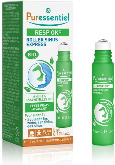Puressentiel Resp Ok Sinus Express Roller 5ml