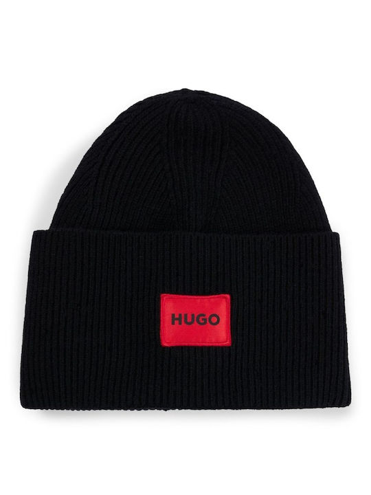Beanie Ανδρικός Σκούφος Πλεκτός σε Μαύρο χρώμα