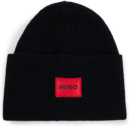 Beanie Männer Beanie Gestrickt in Schwarz Farbe