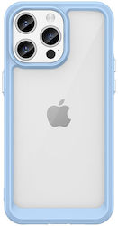 Hurtel Outer Space Coperta din spate Silicon rezistent Albastru (iPhone 15 Pro Max)