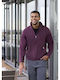 Cardigan Fleece pentru Bărbați Violet