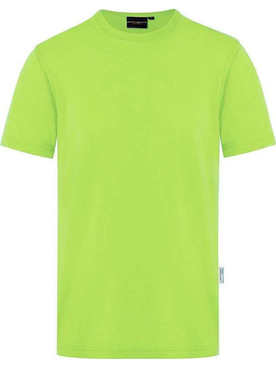 Karlowsky Ανδρικό Διαφημιστικό T-shirt Κοντομάνικο σε Πράσινο Χρώμα