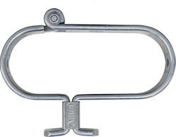 Abus Door Handle Padlock 140mm Gray