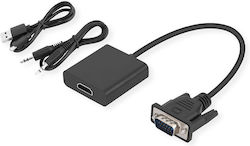 Standard S3211-10 VGA Masculin În HDMI Feminin Standard S3211-10 VGA Masculin În HDMI Feminin