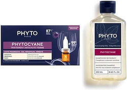 Phyto Phytocyane Haarkur-Set gegen Haarausfall 13Stück
