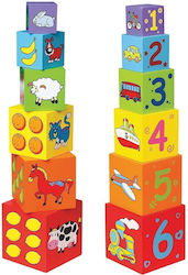 Viga Toys Stacking Toy Stacking Cube made of Wood