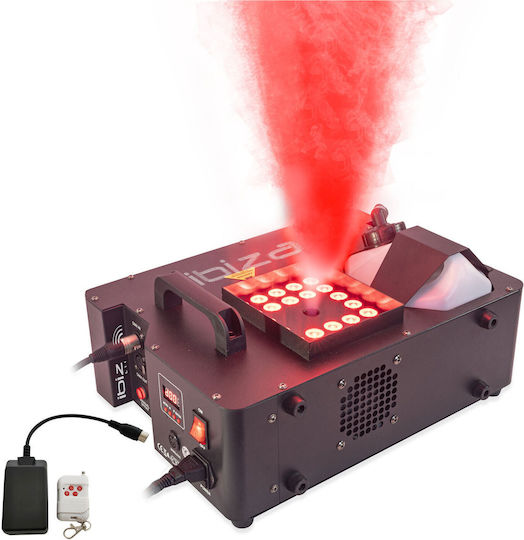 Ibiza Sound Μηχανή Καπνού 1500W με Ασύρματο Χειριστήριο