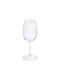 24home.gr Set of Glasses for White Wine made of Glass Stemmed 350ml 6pcs