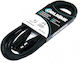 Cable4Me Cable XLR male - Μαύρο 3m