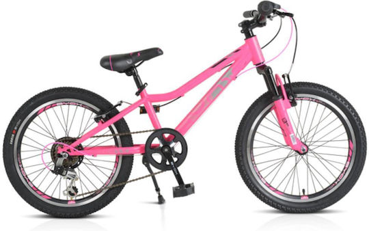 Byox Tucana 20" Kids Mountain Bike 6 Gears Pink