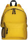 Pf Concept Backpack School Bag Backpack Junior High-High School Yellow with Water Bottle Holder
