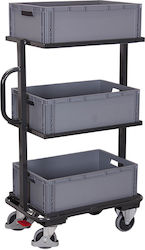 Variofit Transport Trolley for Weight Load up to 200kg Gray