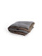 Nef-Nef Homeware Πάπλωμα Μονό με Γέμιση Microfiber 160x220εκ. Bicolor 24 Grey/MOCCA