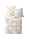 Kleine Wolke Duvet Cover Cotton Single 135x200 Smilla Multicolored