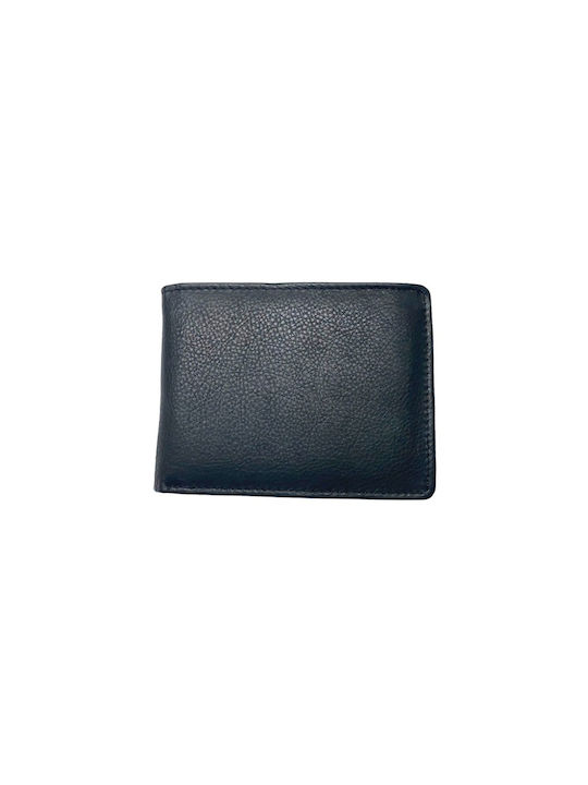Handmade By Anna Men's Leather Wallet Black