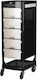 Gabbiano Hair Salon Maintenance Cart with 5 Drawers 30x37x92cm