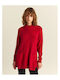 Forel Women's Long Sleeve Sweater Red