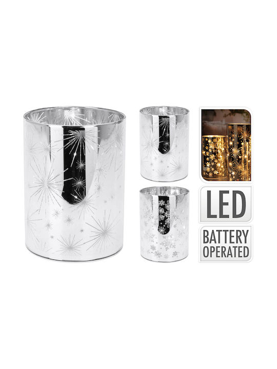 Βάση Decorative Lamp Wax Polish LED Silver