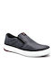 Δερμάτινα Ανδρικά Slip-On Μπλε