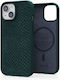 Njord Back Cover Leather 2mm Pink (iPhone 15)