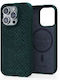 Njord Back Cover Δερμάτινο 2mm Ροζ (iPhone 15 Pro Max)