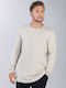 Long Sleeve Blouse Beige