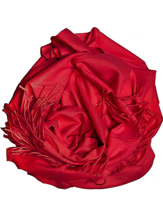 Gift-Me Women's Cashmere Scarf Red