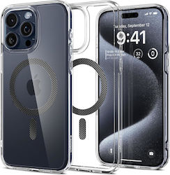 Spigen Ultra Hybrid (MagFit) Coperta din spate Silicon rezistent fibră de carbon (iPhone 15 Pro)