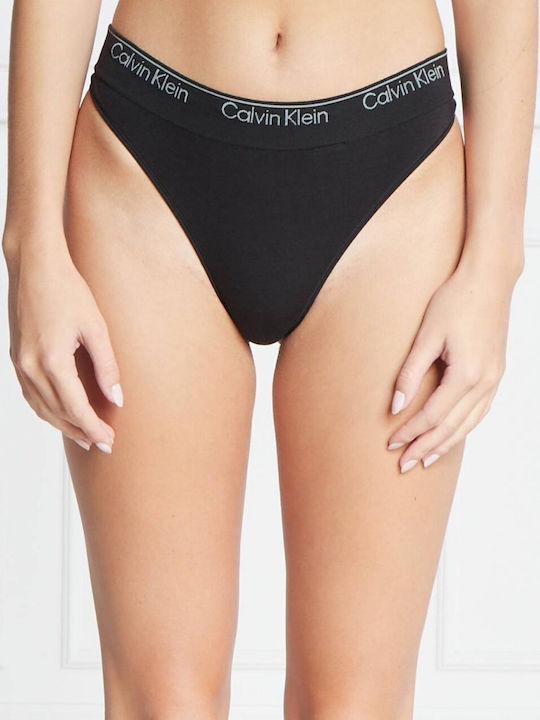 Calvin Klein Women's String Black 000QF7095E-UB1