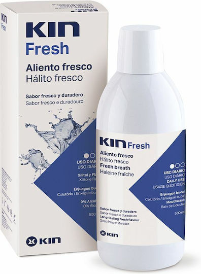 Kin Kin Fresh Στοματικό Διάλυμα κατά της Κακοσμίας 500ml