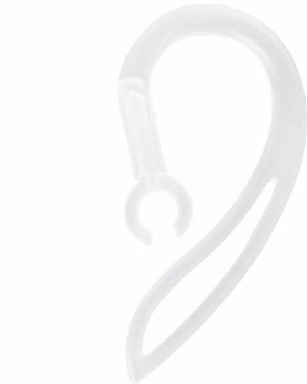 Άγκιστρο Σιλικόνης Ακουστικού Bluetooth Περιστροφή 360° 7mm Ear Hook σε Διάφανο χρώμα για Universal
