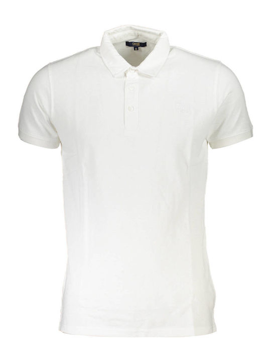 Roberto Cavalli Men's Short Sleeve Blouse Polo White
