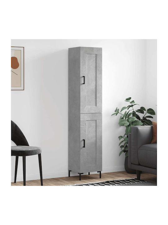 Schrank Boden Gray 34.5x34x180cm