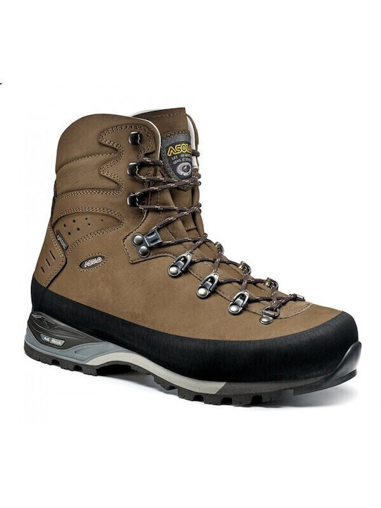 Asolo Gv Men's Hiking Boots Waterproof with Gore-Tex Membrane Brown