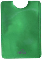 Sticker Kartenetui RFID in Grün Farbe