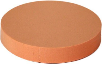 IRiSfot Foam Props For Photography Circle 15x2.5cm Orange Photography Props for Studio
