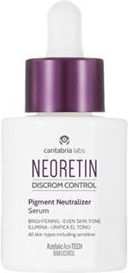 Cantabria labs Neoretin Discrom Control Feuchtigkeitsspendendes Serum Für Das Gesicht Mit Niacinamid Für Dunkle Flecken & Aufhellung 30ml